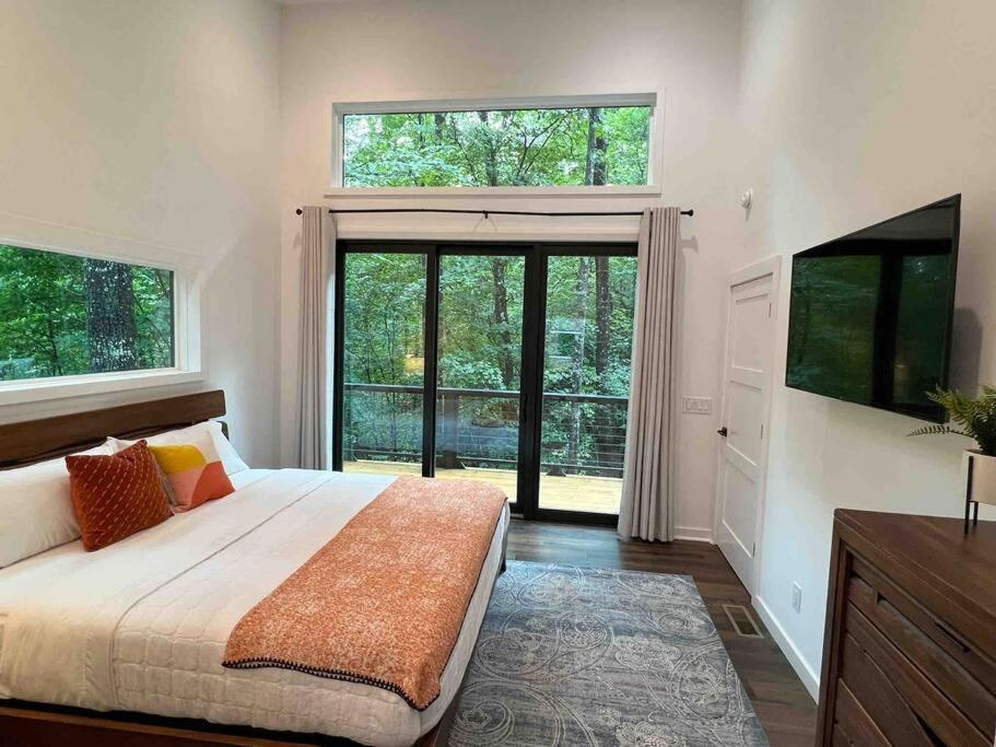 Modern Mountain Getaway With Hot Tub, Fire Pit Villa Sautee Nacoochee Buitenkant foto